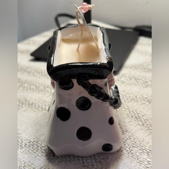 Vintage cute ceramic purse candle holder - Picture 5 of 11